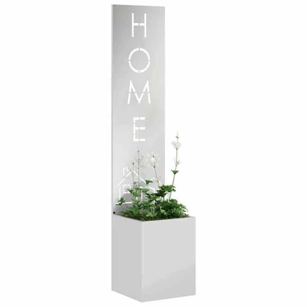 Maison Exclusive - Silverfärgad trädgårdsskyddsskärm 32 x 32 x 150 cm Silver