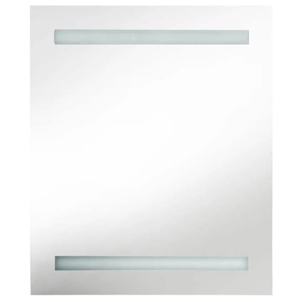 Maison Exclusive - LED-peilikaappi harmaa 50x14x60 cm