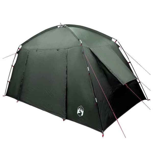 Maison Exclusive - Tältstuga 4 personer Grön armé Polyester