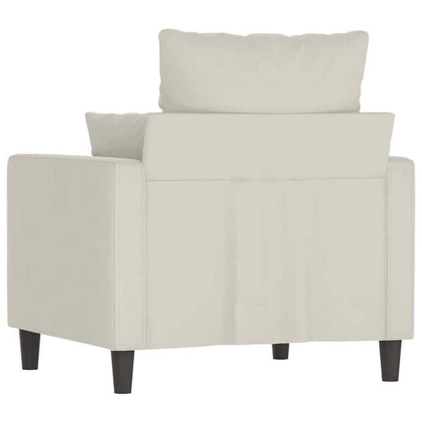 Maison Exclusive - Creme Stol 60 cm Velour