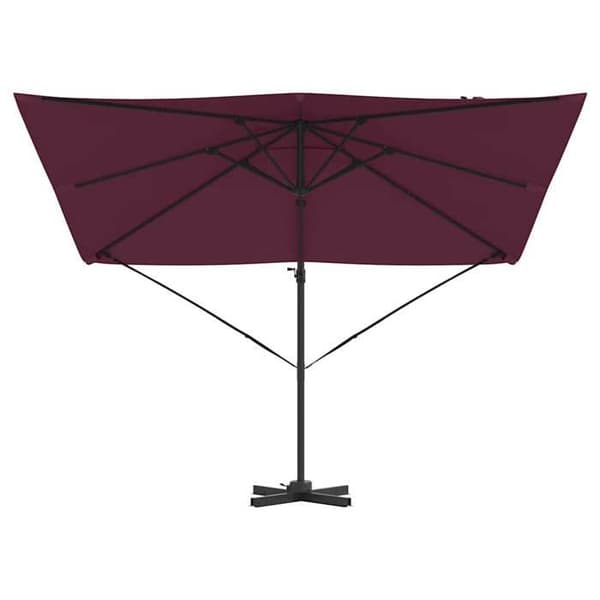 Maison Exclusive - Parasol Roma Rektangulär 286 x 284 x 265 cm Röd