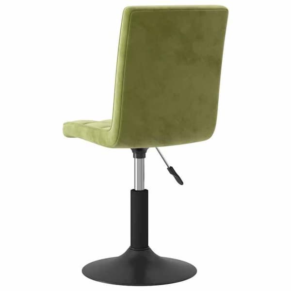 Maison Exclusive - Snurrande matstolar set om 4 ljusgrön sammet