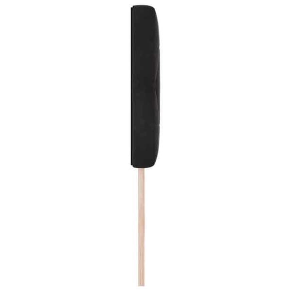 Hovedgærde - EKSKLUSIV HUS - Velour - Sort - 80 cm - Justerbare højder Svart