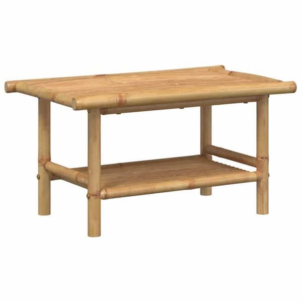 Bord - EKSKLUSIV HUS - 70x40x35 cm - Bambus - Ventilerede lameller, rådfrie - Indendørs/udendørs Ej specificerat