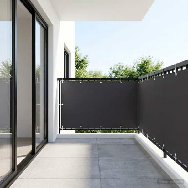 Maison Exclusive - Integritetsskärm för balkong 1,2 x 25 m