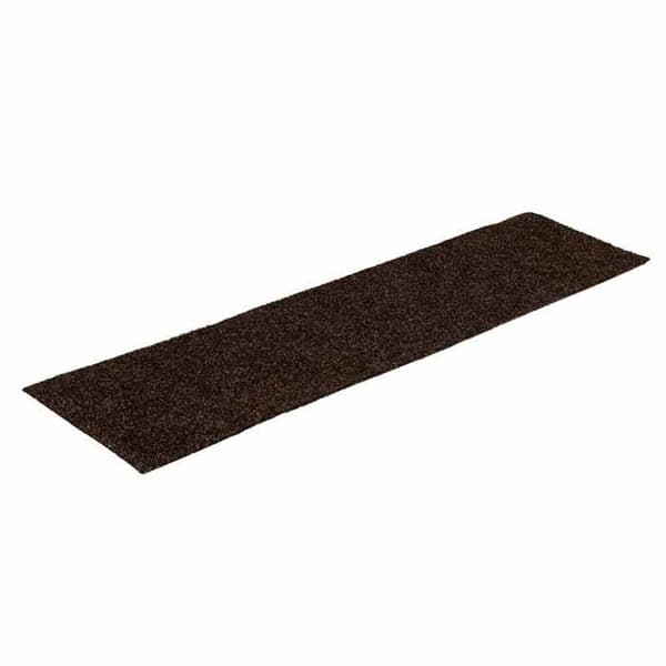 Maison Exclusive - Självhäftande trappmattor 15 stycken 76 x 20 cm Brun Rektangulär