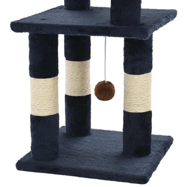 Maison Exclusive - Kattekradsetræ med sisal kløer 65 cm Blå Blå