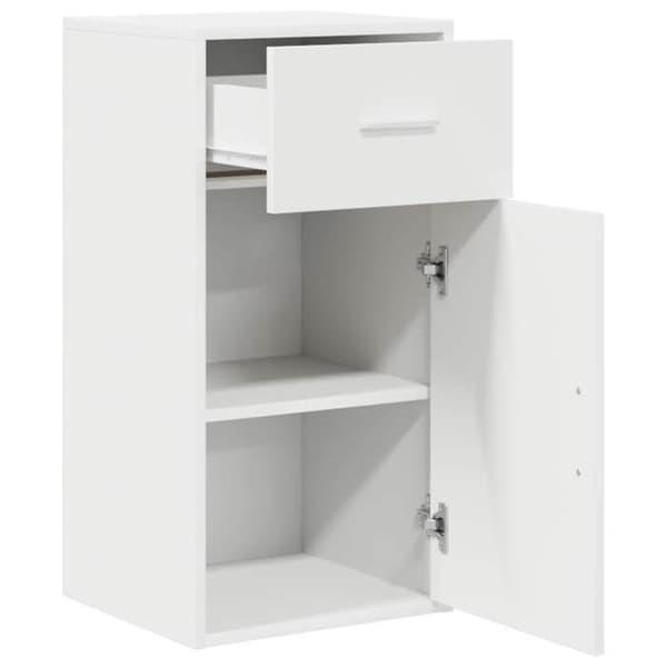 Buffé - EXKLUSIVT HUS - 38 x 34 x 75 cm - Vit - Låda - Stort förvaringsutrymme Vit