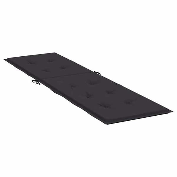 Maison Exclusive - Sort terrasse stolpude (75+105)x50x4 cm Svart