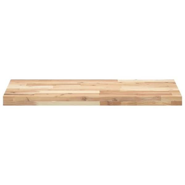Maison Exclusive - Kelluvat hyllyt 2 kpl 60x40x4 cm käsittelemätöntä akasiaa