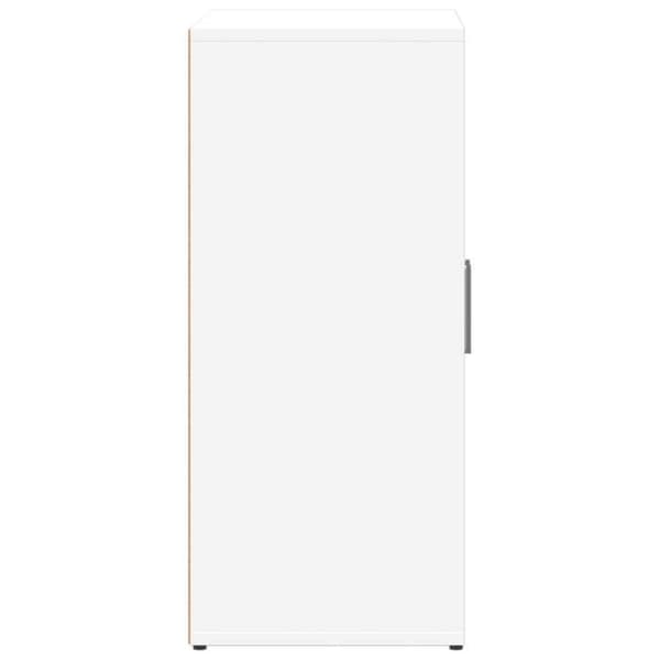 Maison Exclusive - Vit buffé 60x31x70 cm i ingenjörsträ