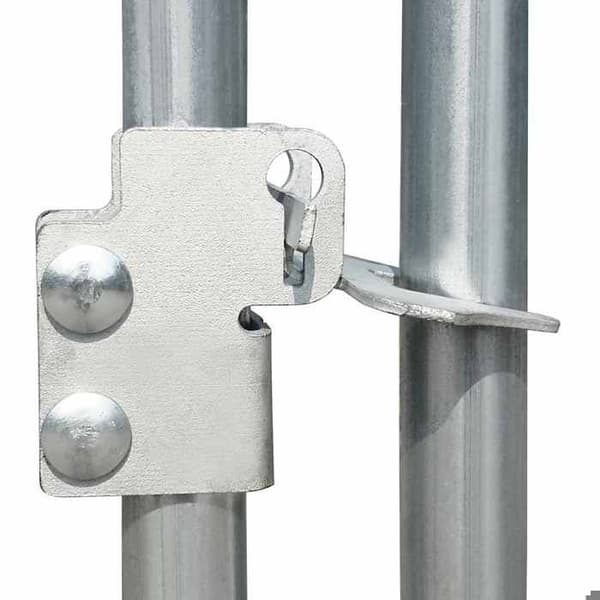 Maison Exclusive - Hønsehus 5 x 1 x 1,5 m Galvaniseret stål Silver