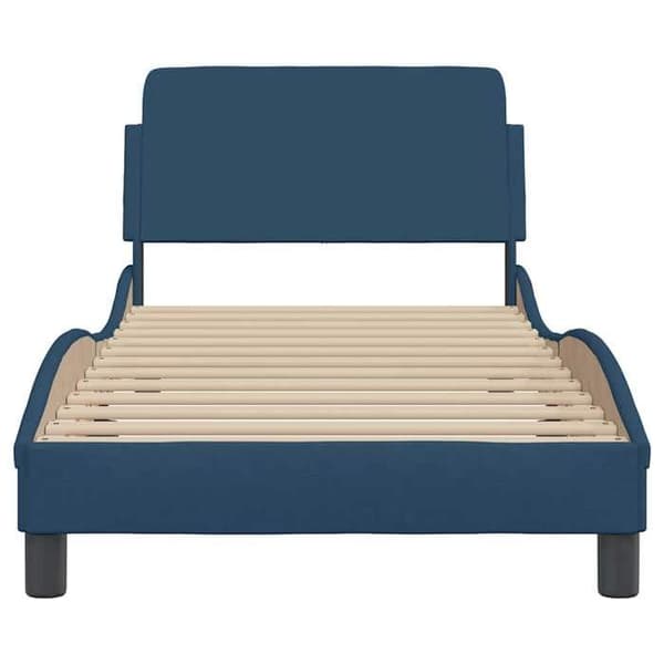 Maison Exclusive - Dover-sängynrunko sininen 90x190 cm kangas Blå (Dover)