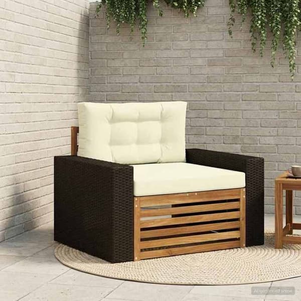 Maison Exclusive - Sofa til udendørs brug Naturlig