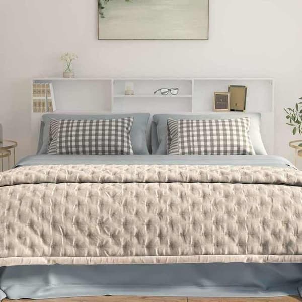 Maison Exclusive - Hovedgærde Skab Hvid 200x19x103,5 cm Vit