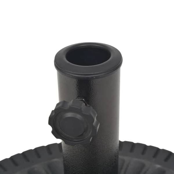 Maison Exclusive - Rund parasolfod i sort resin 14 kg