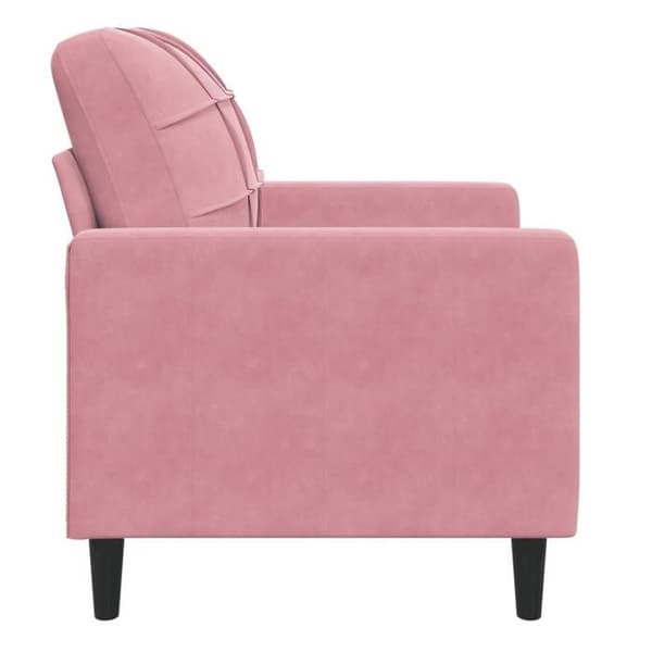 Maison Exclusive - Stol Rosa 60 cm Velour