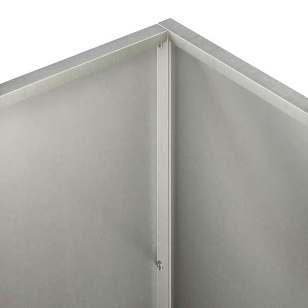 Maison Exclusive - Trädgårdskrukor 2 st Silver 100 x 50 x 50 cm
