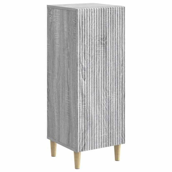 Maison Exclusive - Buffé Sonoma grå 33 x 34,5 x 90 cm Ingenjörsträ