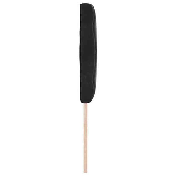 Maison Exclusive - LED Hovedgærde Sort 144 cm Velour