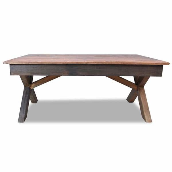 Maison Exclusive - Sekapuu matala pöytä 110x60x45 cm
