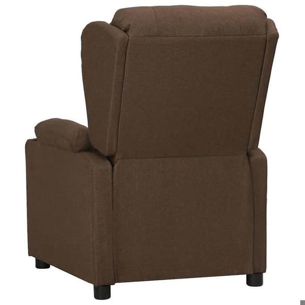 Maison Exclusive - Brun Tyg Reclinerfåtölj