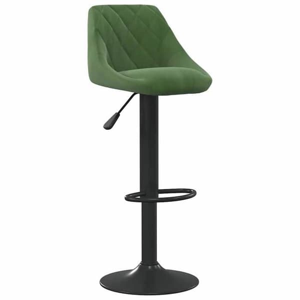 Maison Exclusive - Tummanvihreä Samettinen Baarijakkara
