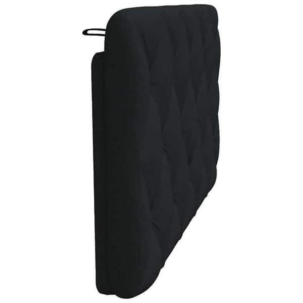 Maison Exclusive - Sort hovedgærdestofpude 100 cm
