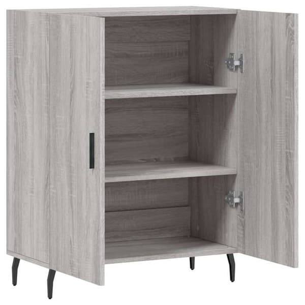 Maison Exclusive - Buffet Sonoma grå 69,5x34x90 cm ingeniørtræ