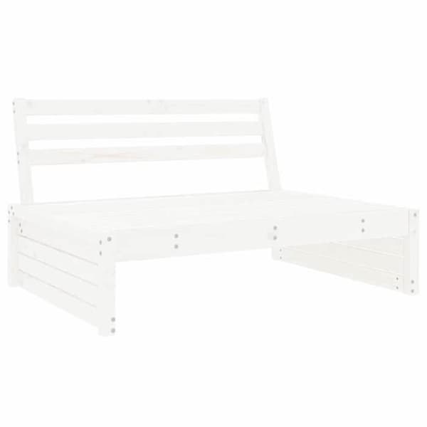 Maison Exclusive - Central soffa 120x80 cm vit massiv furu
