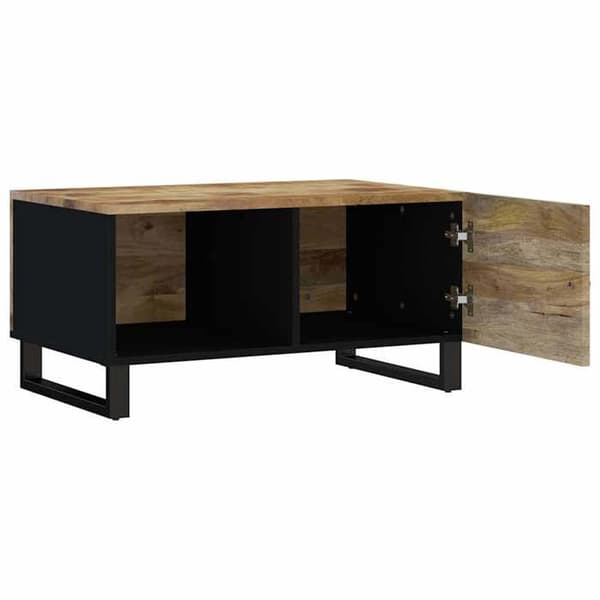 Maison Exclusive - Sofabord 80x50x40 cm Solid mango træ og ingeniørtræ