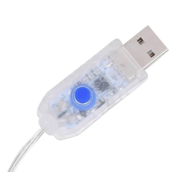 Maison Exclusive - Julren 4 st 160 LED Blå Akryl