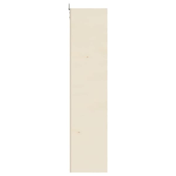 Maison Exclusive - Samling vitrineskab i træ med døre 60 x 8,5 x 37 cm
