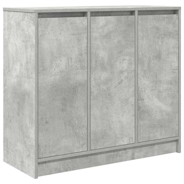 Maison Exclusive - Buffet grå beton 85x34x76 cm ingeniørtræ