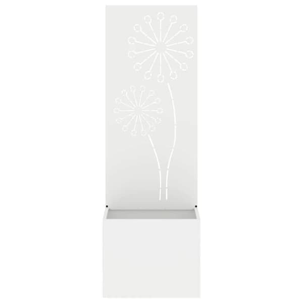 Maison Exclusive - Trädgårdsskyddsskärm Vit 50 x 32 x 150 cm