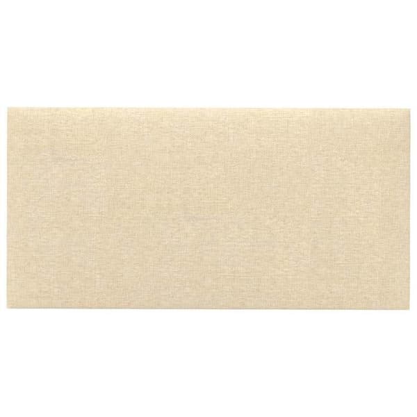 Maison Exclusive - Væghovedgærde 12 pc 60 x 30 cm Creme stof