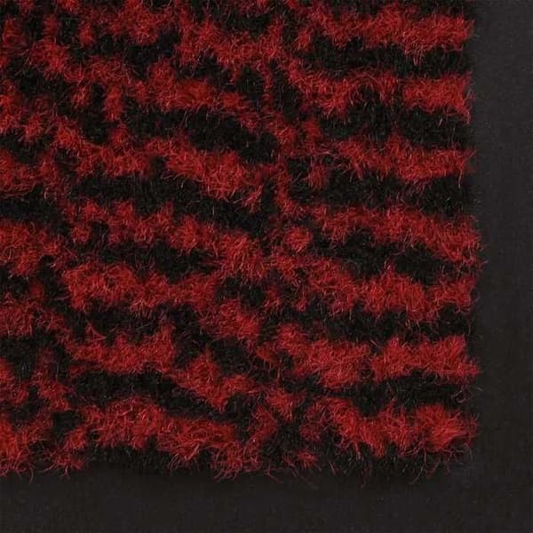 Maison Exclusive - Tjock matta 60x150 cm Röd