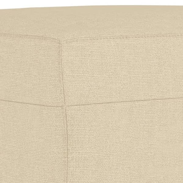 Maison Exclusive - 3 kpl:n sohvasetti tyynyillä, kerma, kangas