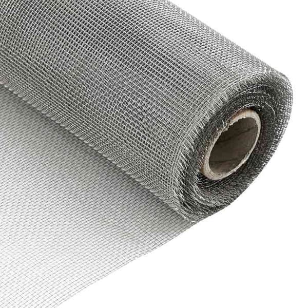 Maison Exclusive - Nätpanel 120 x 2000 cm 18 mesh Rostfritt stål 304 Silver