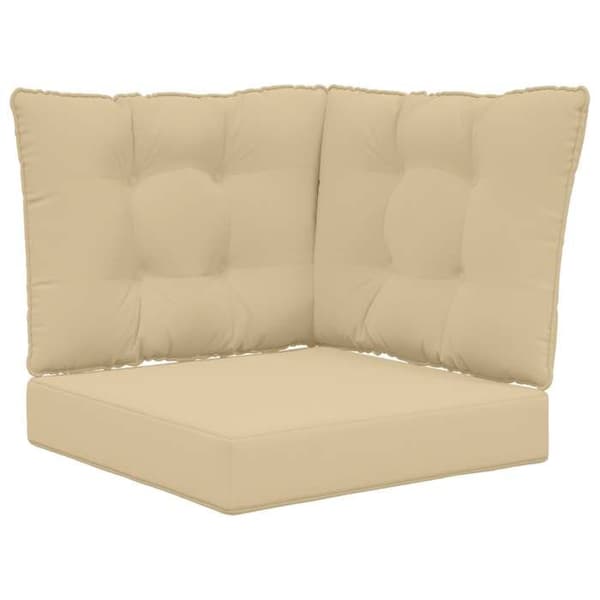 Maison Exclusive - Udendørs sofa pude Polyester Beige 50,5 x 50,5 cm beige
