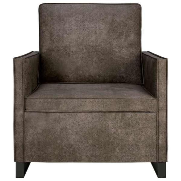 Maison Exclusive - Enkel soffa Mörkgrå 70 x 81 x 82 cm