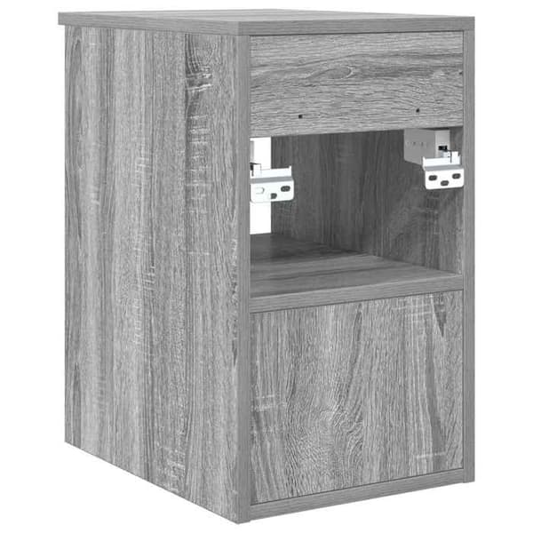 Maison Exclusive - Kylpyhuoneen kaluste In-between Sonoma harmaa 30 x 35 x 50 cm