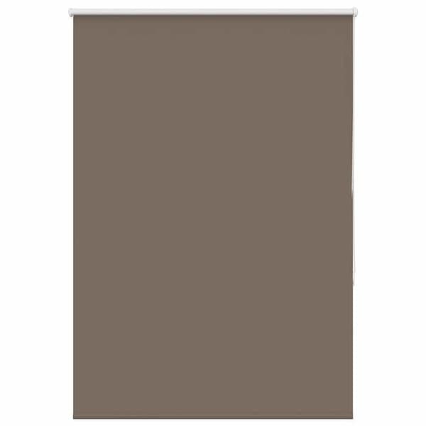 Maison Exclusive - Rullgardin mörkläggande kaffe 100x150cm tygbredd