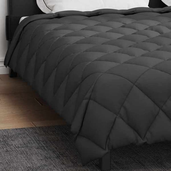 Vintertäcke - EXKLUSIV HEM - 200 x 240 cm - 450 g/m² - Mikrofiber (100% polyester) - Grå