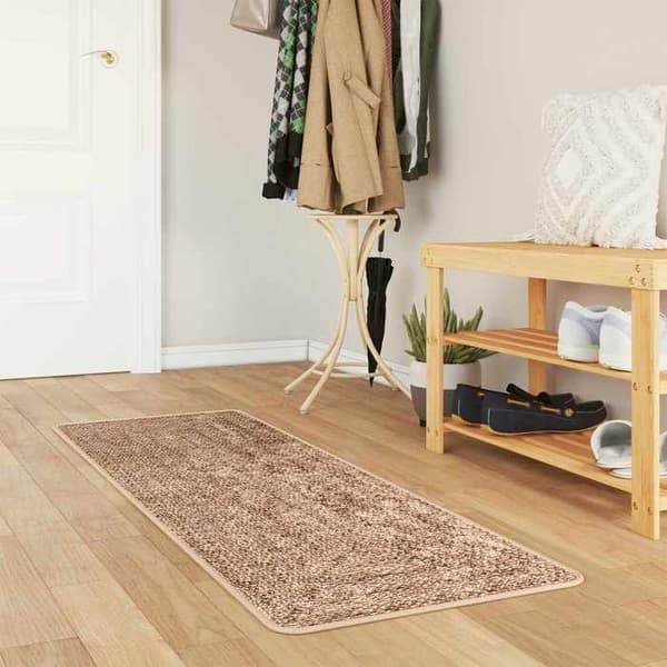 Maison Exclusive - Marsa Keltainen Matto 50 x 200 cm Polyesteri ja PVC