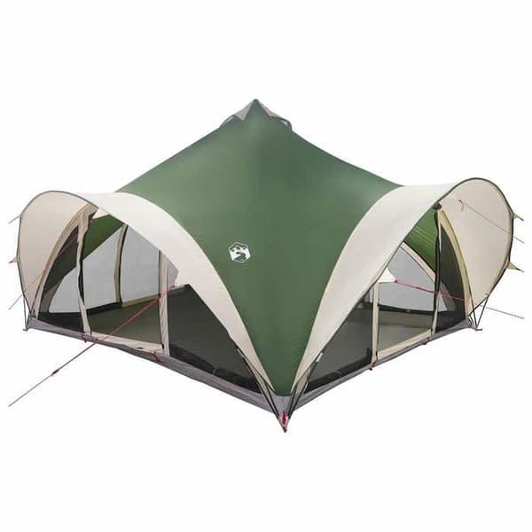 Maison Exclusive - Tente Tipi 18.0 henkilöä Vihreä Polyesteri ja Teräs