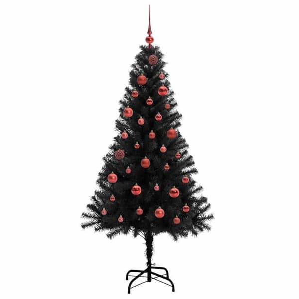 Maison Exclusive - Sort Juletræ 150 cm PVC Svart