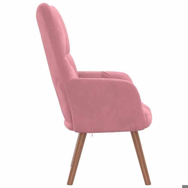 Maison Exclusive - Relax stol i rosa velour