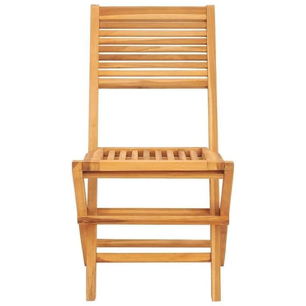 Maison Exclusive - Fällstolar (set om 2) 47 x 62 x 90 cm, massiv teakträ