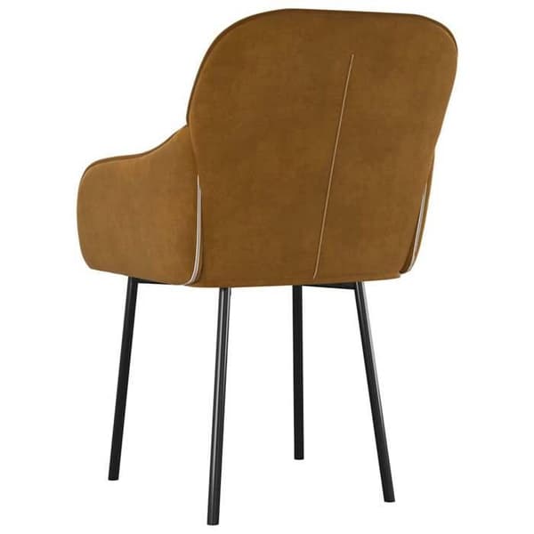Maison Exclusive - Ruokatuolit 2 kpl Ruskea Sametti